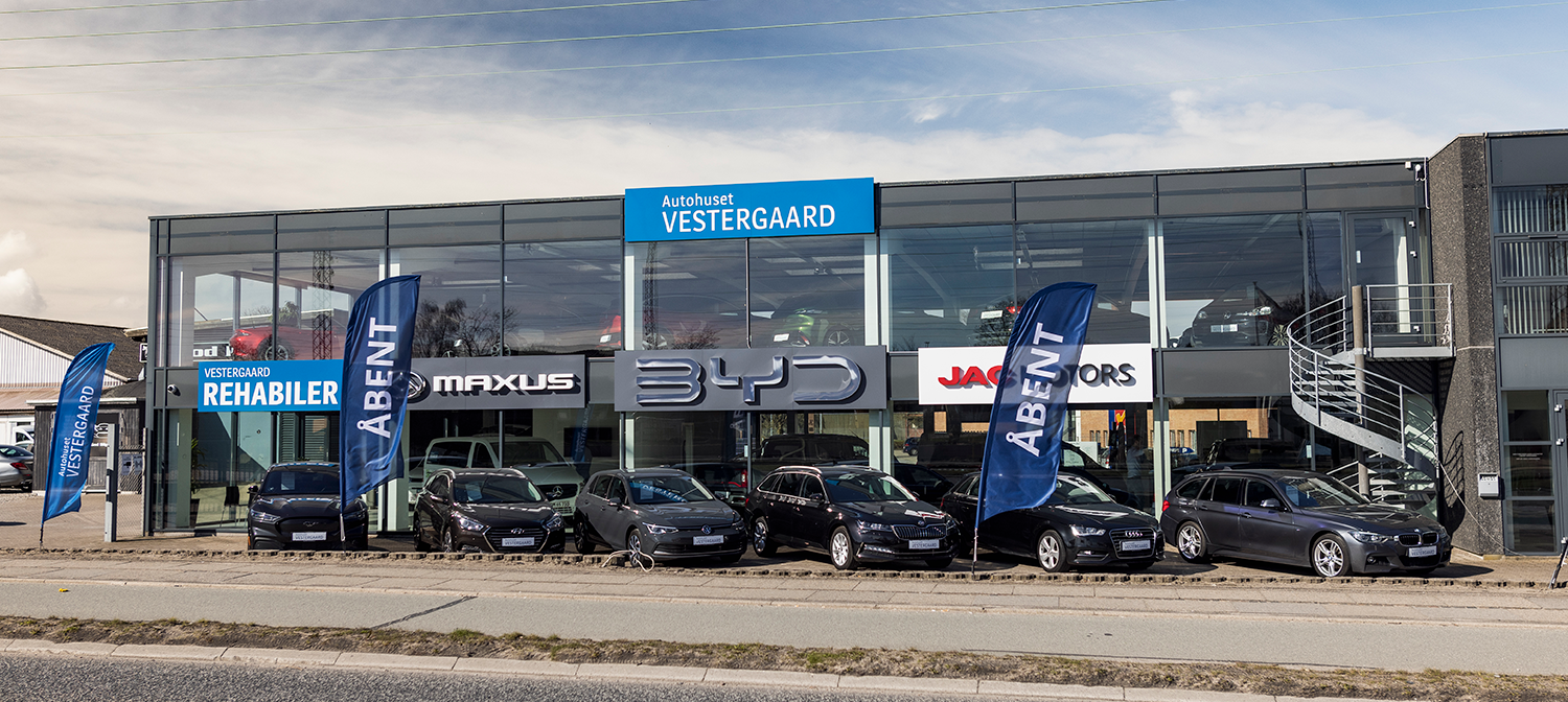 Ny afdeling i Aarhus for Autohuset Vestergaard