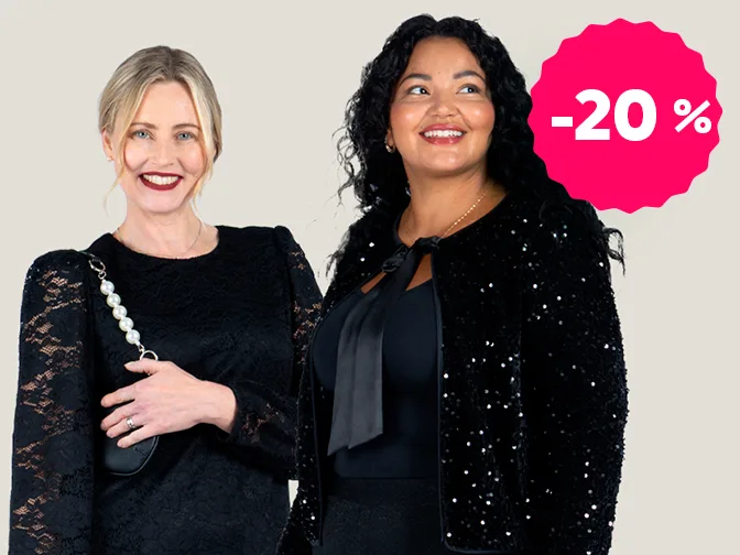 Muotia -20 % alennuksella.