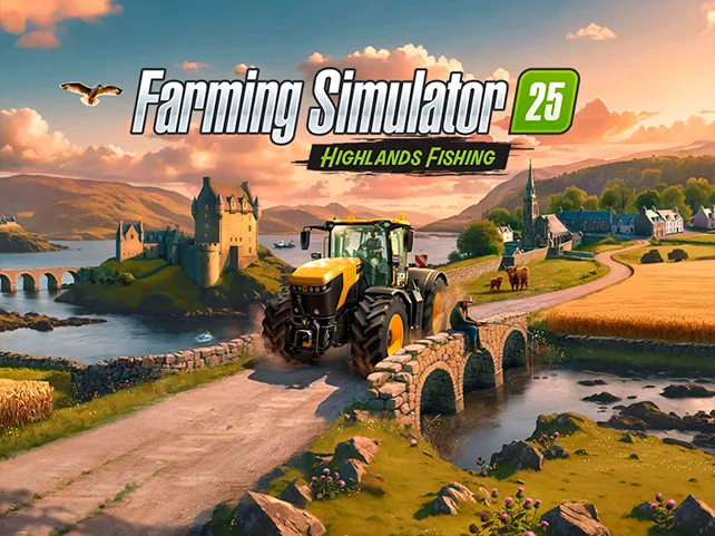 Farming Simulator 25: Highlands and fishing -logo.