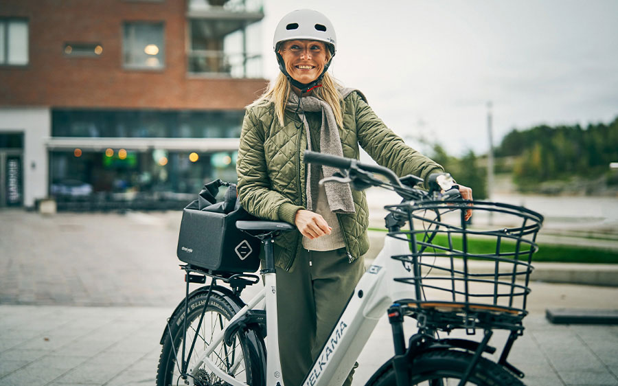 Tricycle E-trike Helkama - Evol mobilités