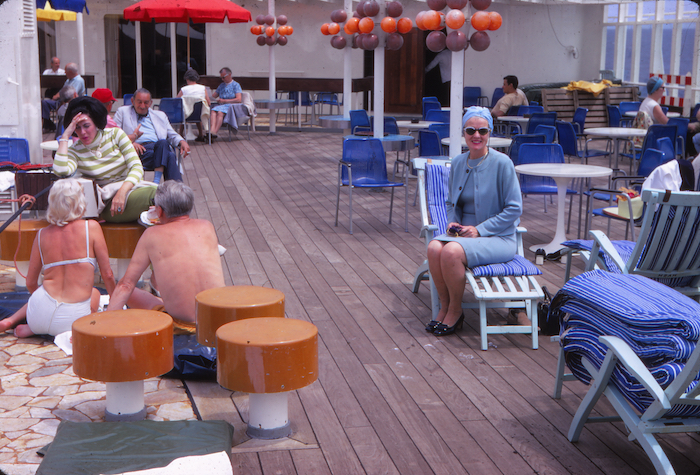 Vintage foto - SS Rotterdam 21-05-1970