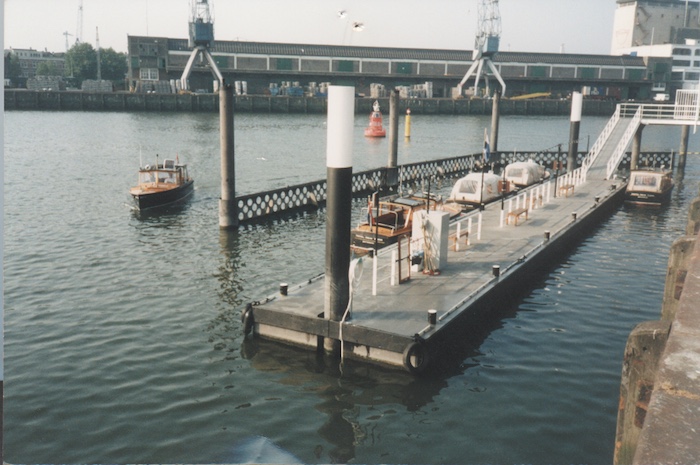 Watertaxi - eerste ponton