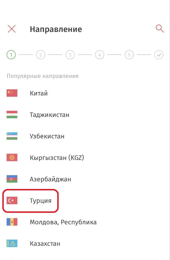 Пополнить карту турция