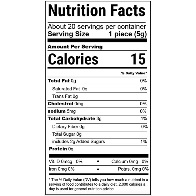 Fruity-Taffy-Nutrition-facts