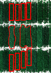 Methods of delineating plot boundaries