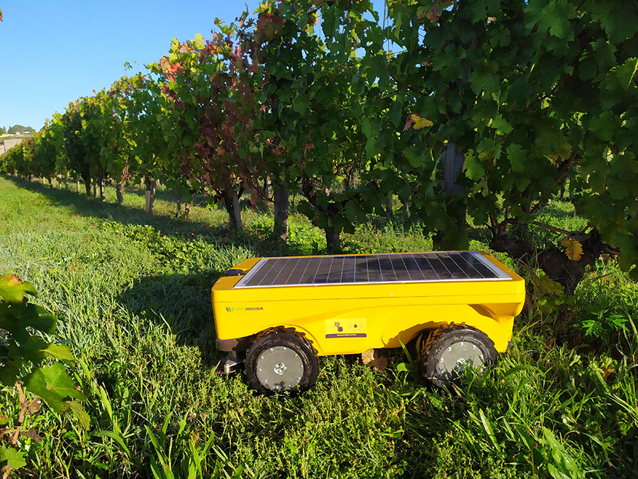 Fully-autonomous industrial mower robot