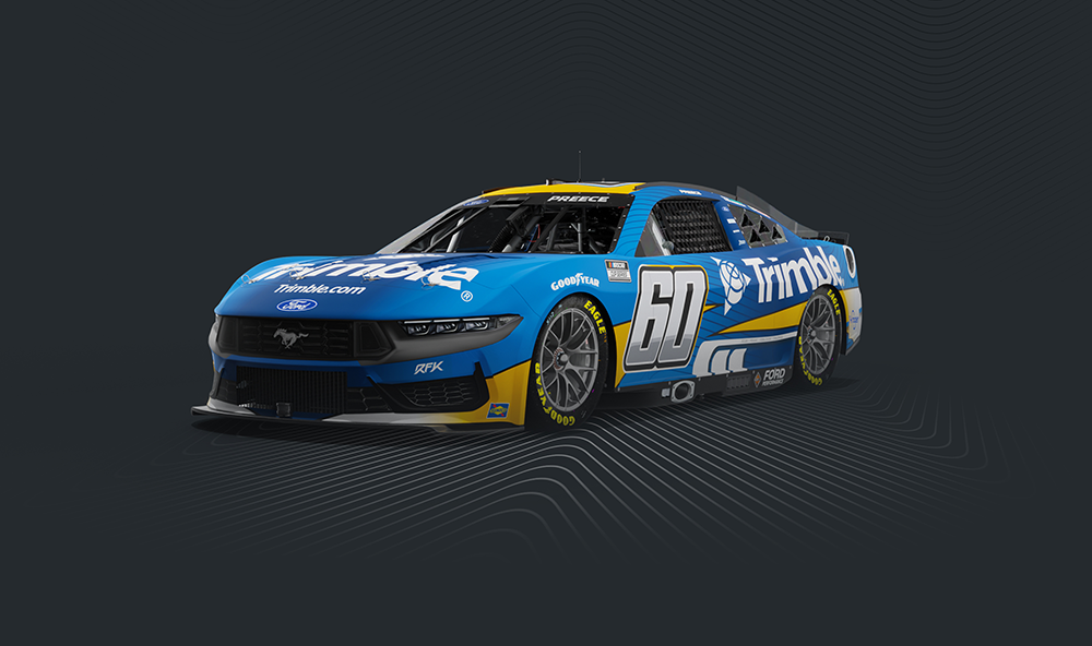 RFK and Trimble sponsored nascar car