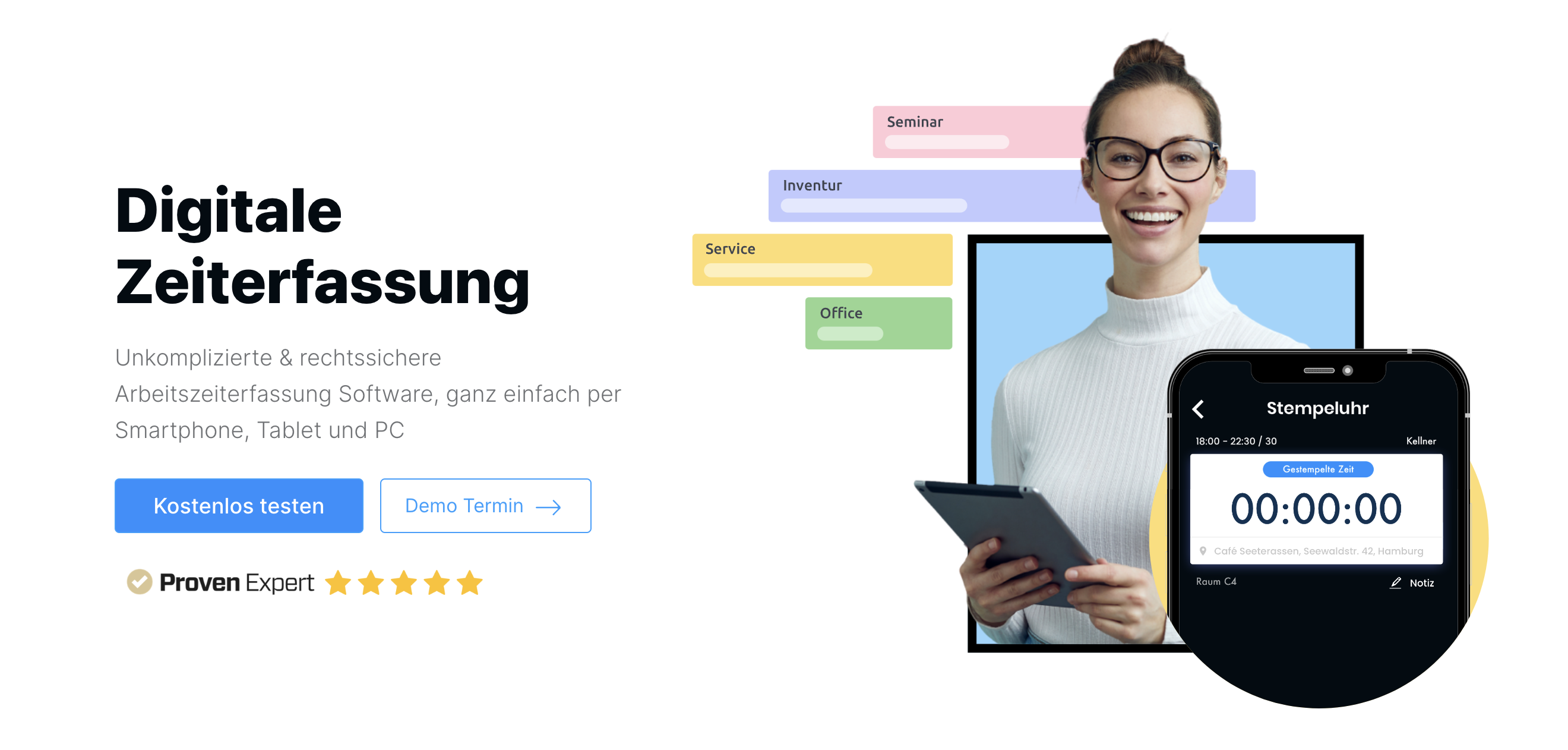 Zeitguru Zeiterfassung Software