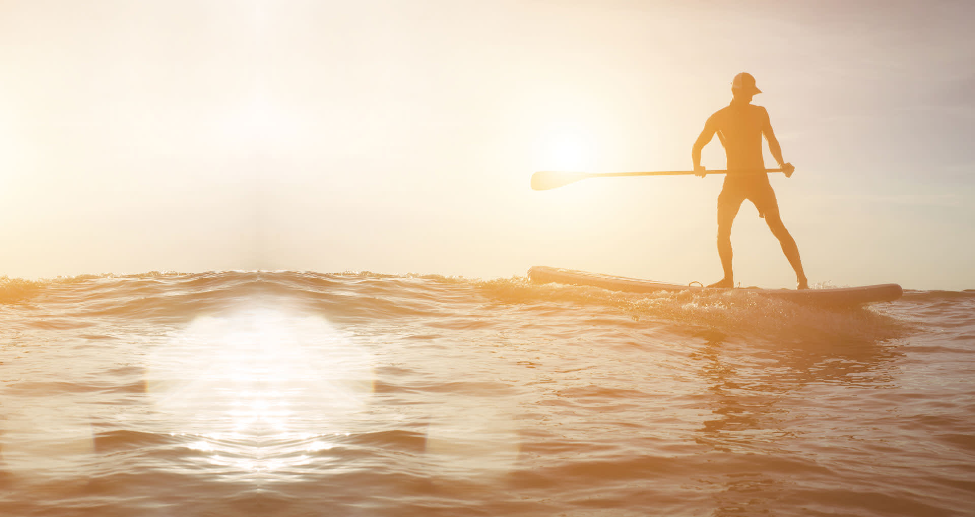 man-standing-board-banner