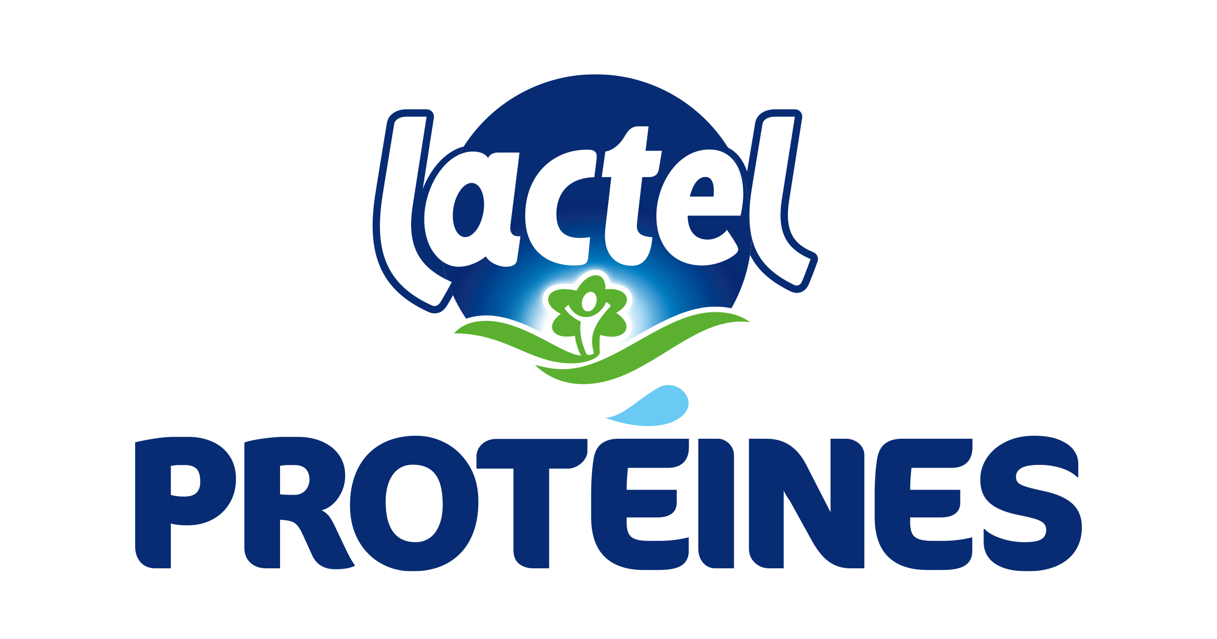 26051081 logo Lactel proteines blue