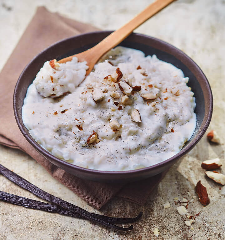 recette LACTEL RIZ AU LAIT ONCTUEUX