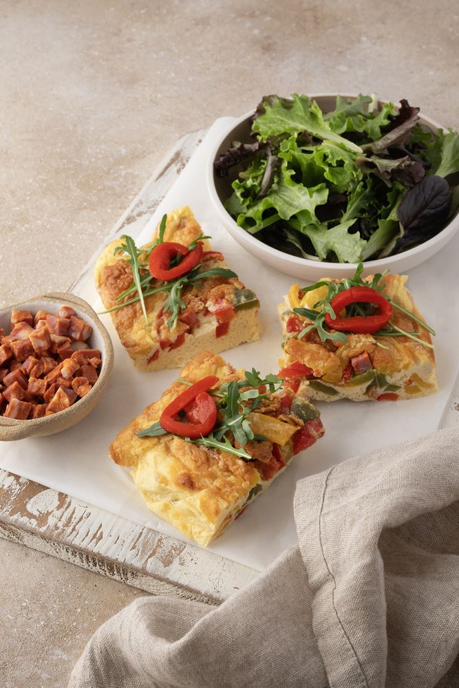 Frittata-poivrons-et-chorizo-au-lait-de-chevre