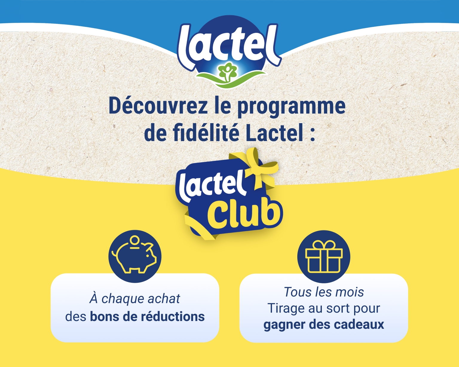 Home - Slider push - Lactel Club - Image