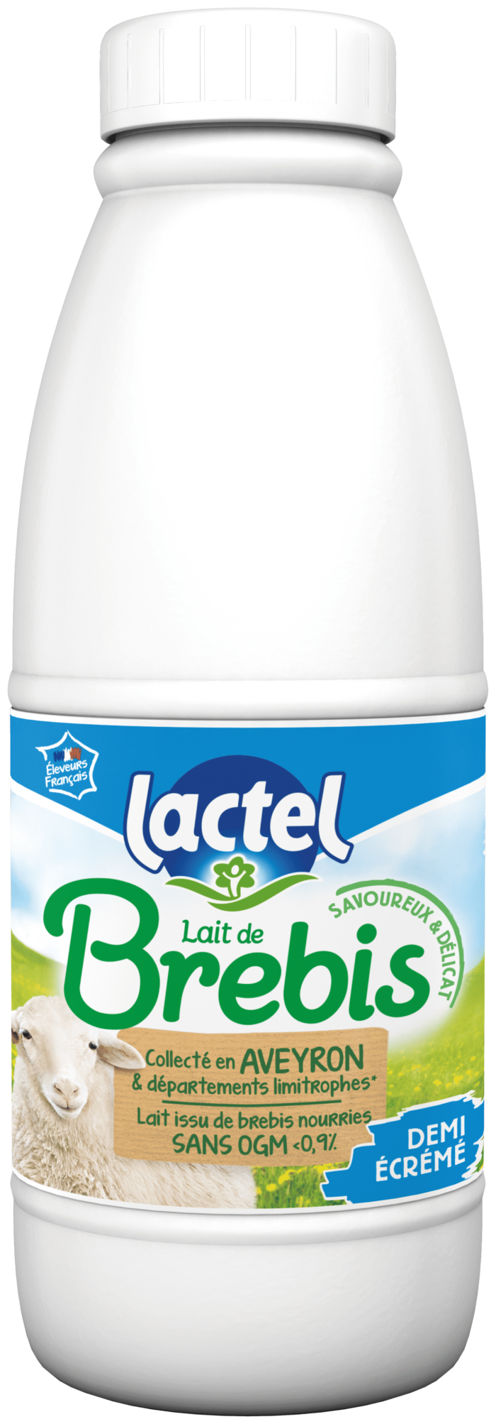 LACTEL-Brebis Bouteille-1L DemiEcreme