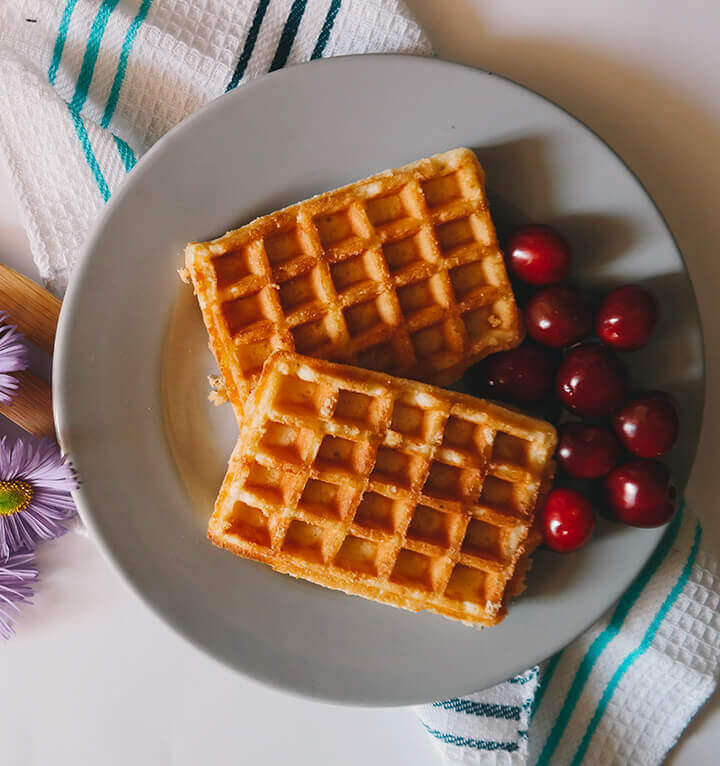 recette Gaufres-sans-lactose