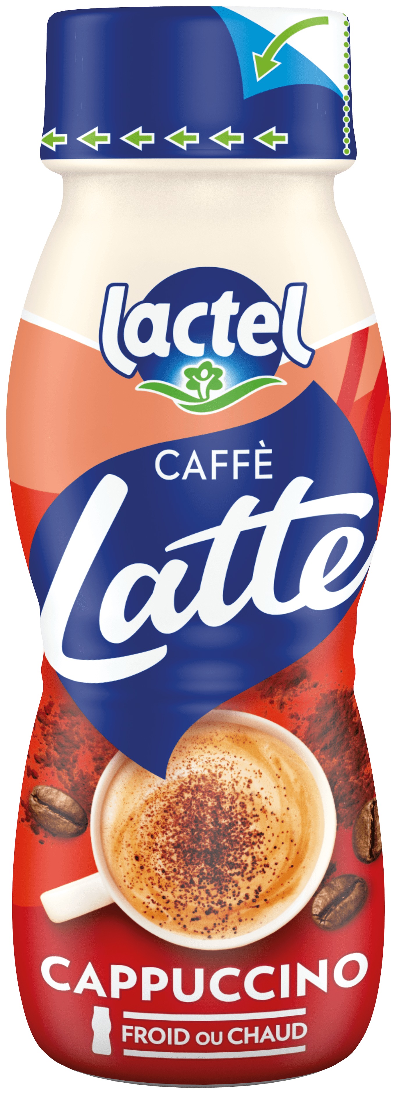 LACTEL CAFFE-LATTE Cappuccino Bouteille-200ml