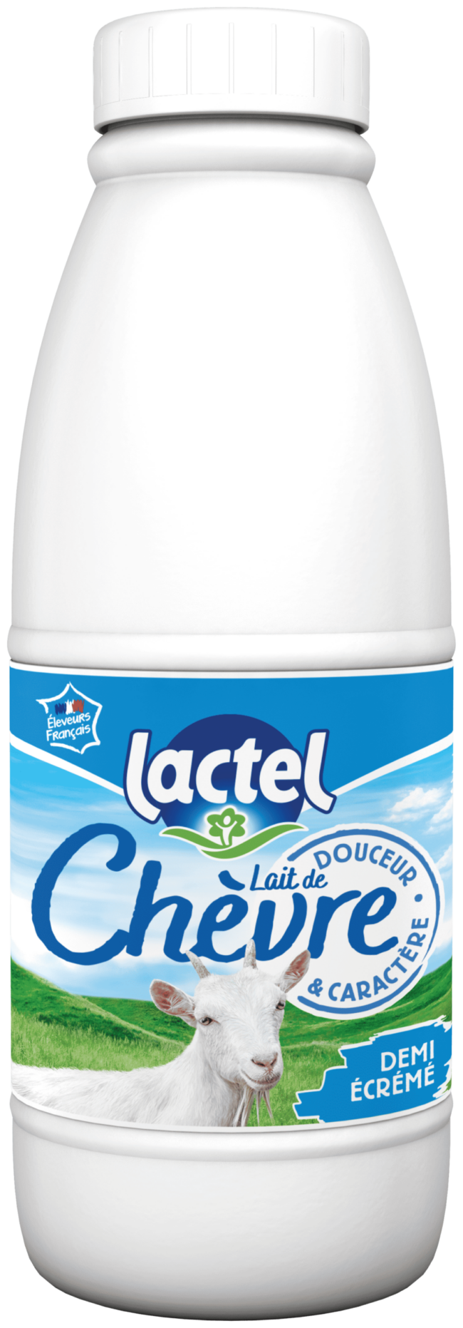 LACTEL-Chevre Bouteille-1L DemiEcreme