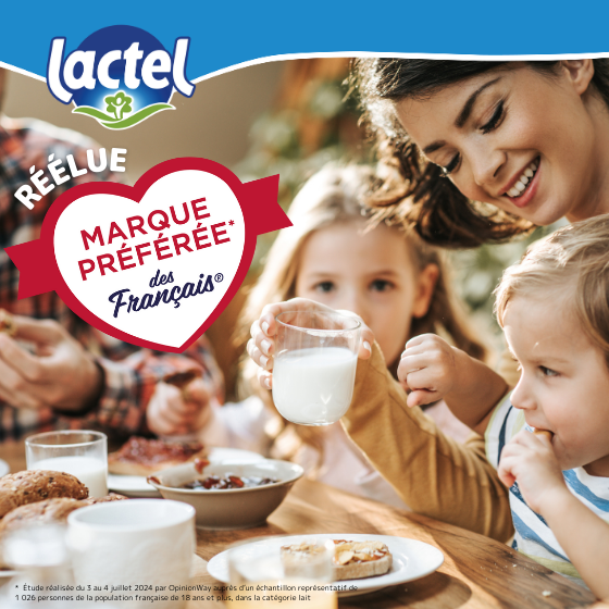 Lactel Réélue - encart 