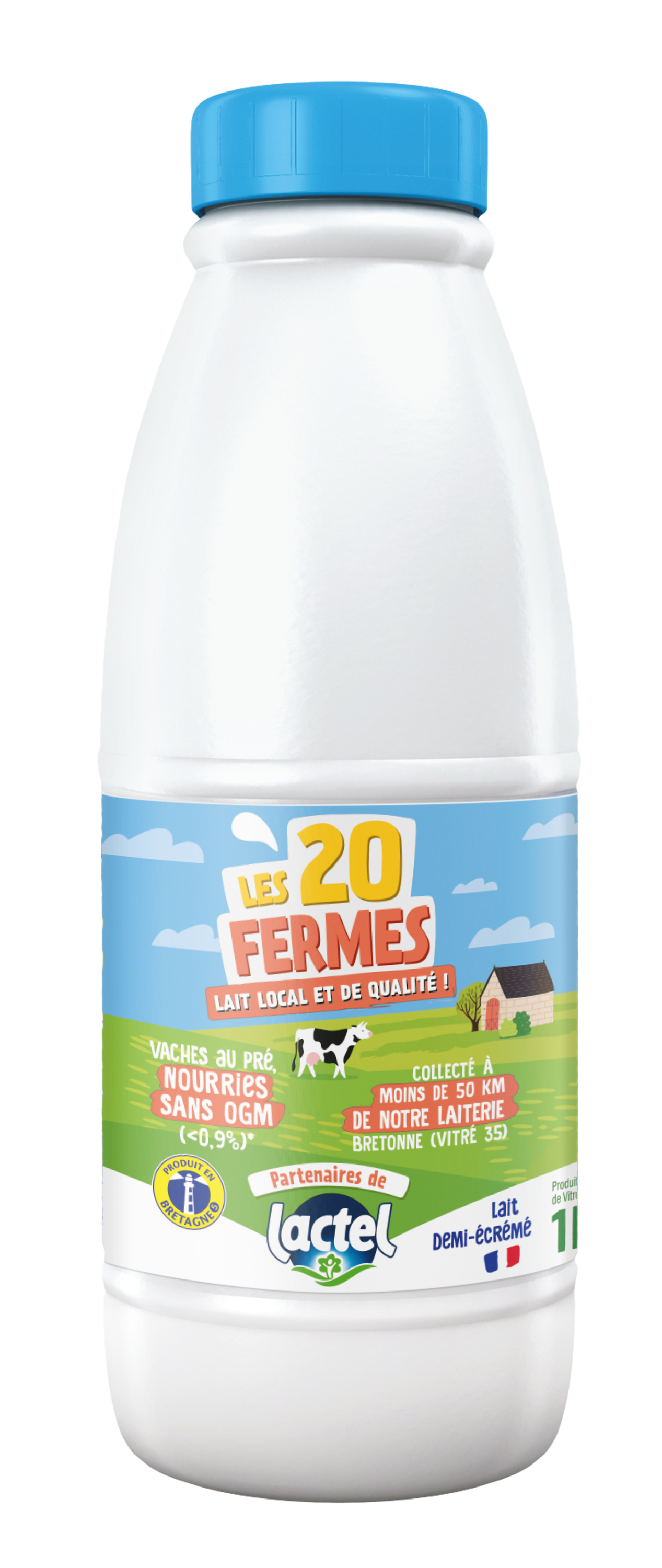 Lactel 3D Pack20 Fermes