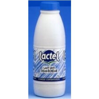 Timeline Bouteille Lactel UHT
