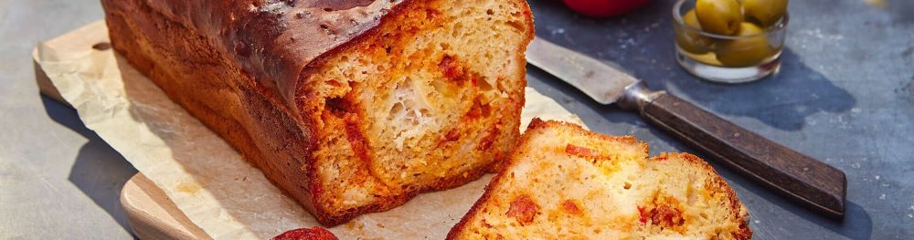 recette LACTEL CAKE CHORIZO CHEVRE