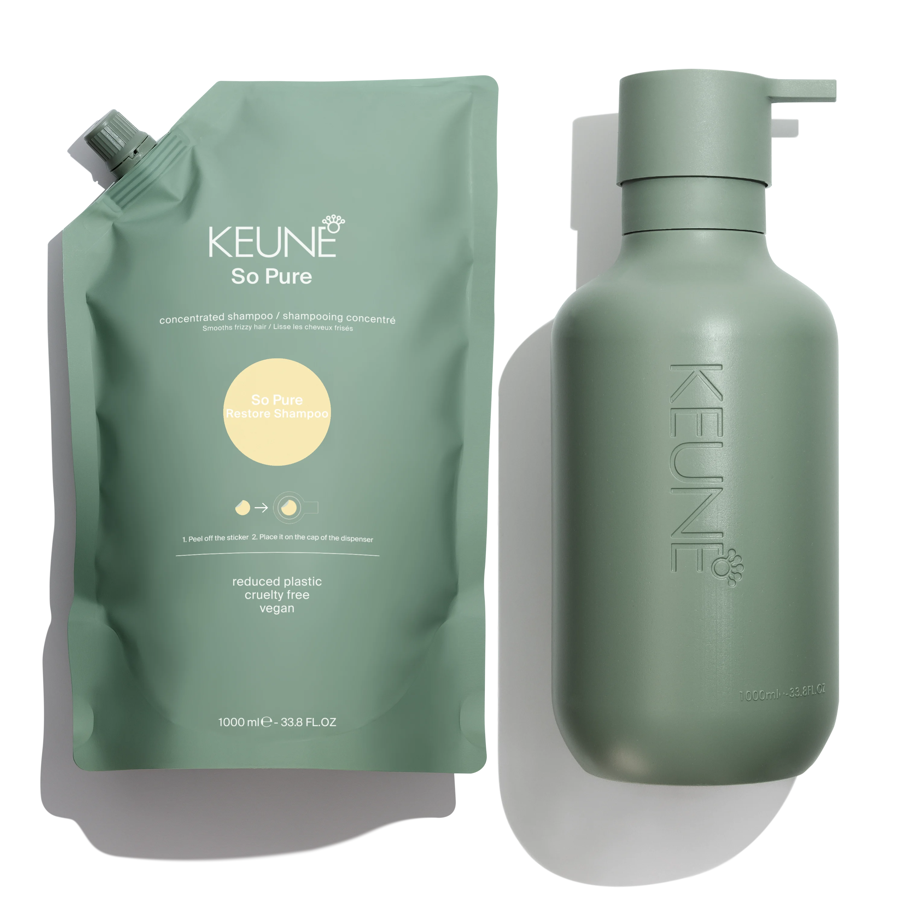 So Pure Bundle - Restore Shampoo - 1000ml