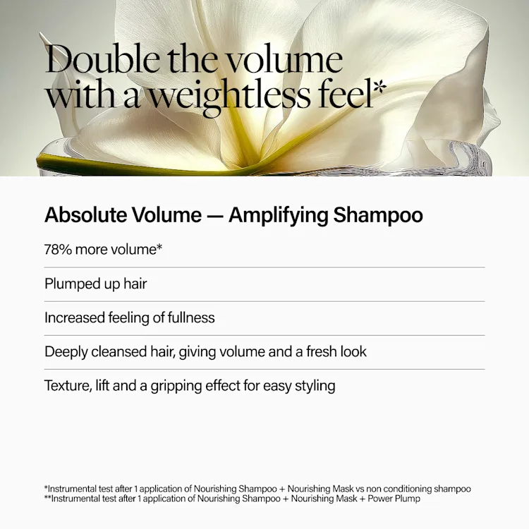 Keune Absolute Volume Shampoo ürün görseli 2