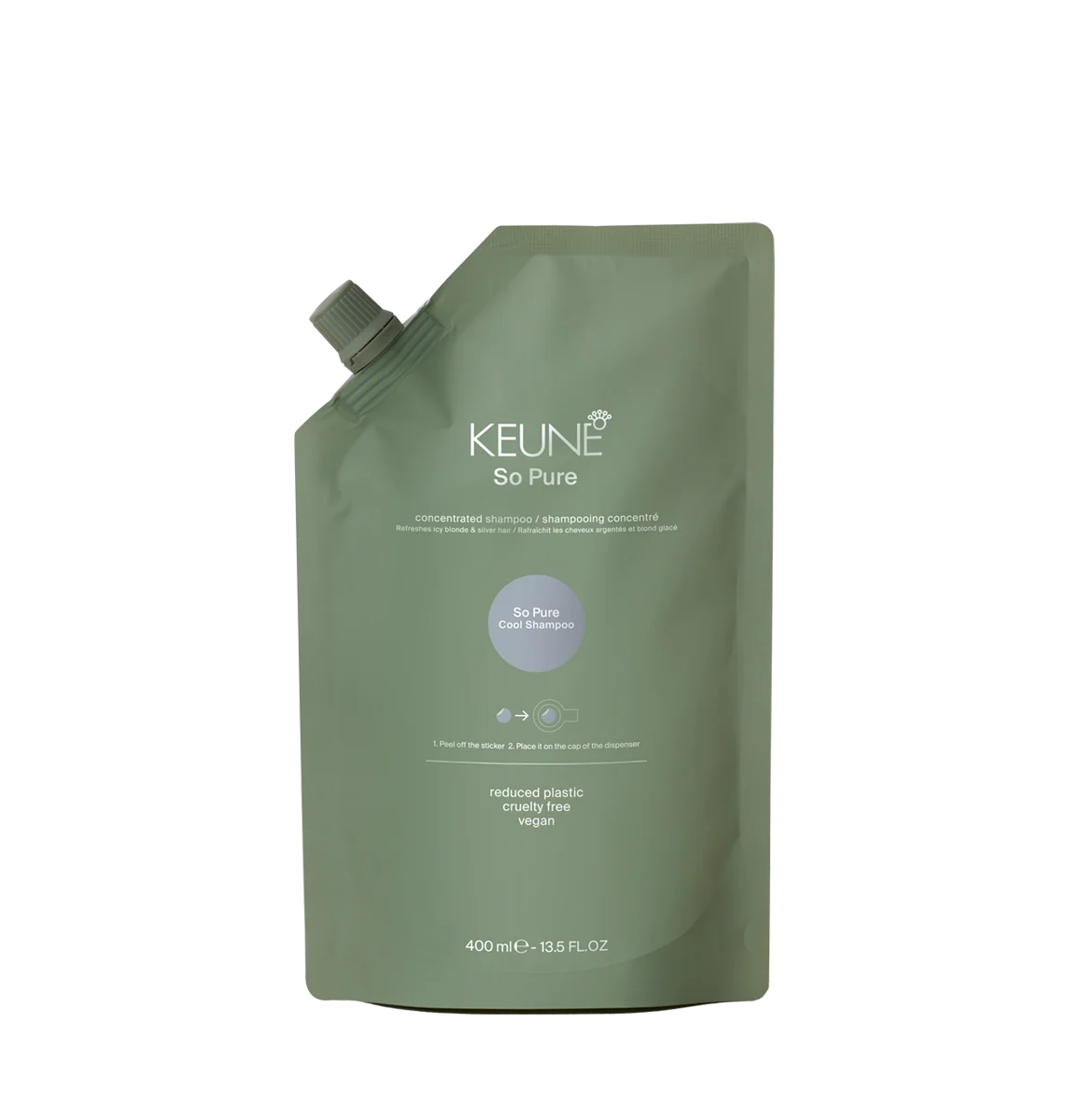 Keune So Pure Cool shampoo 400ml
