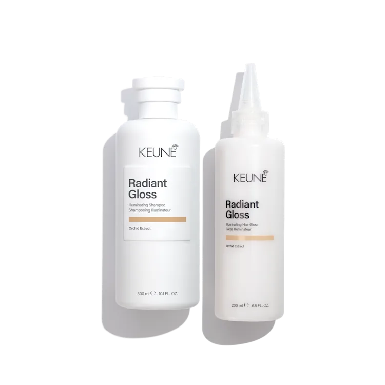 Keune Radiant Gloss Shampoo + Hair Gloss ürün görseli