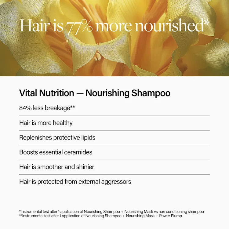 Keune Vital Nutrition Shampoo - travel size ürün görseli 2