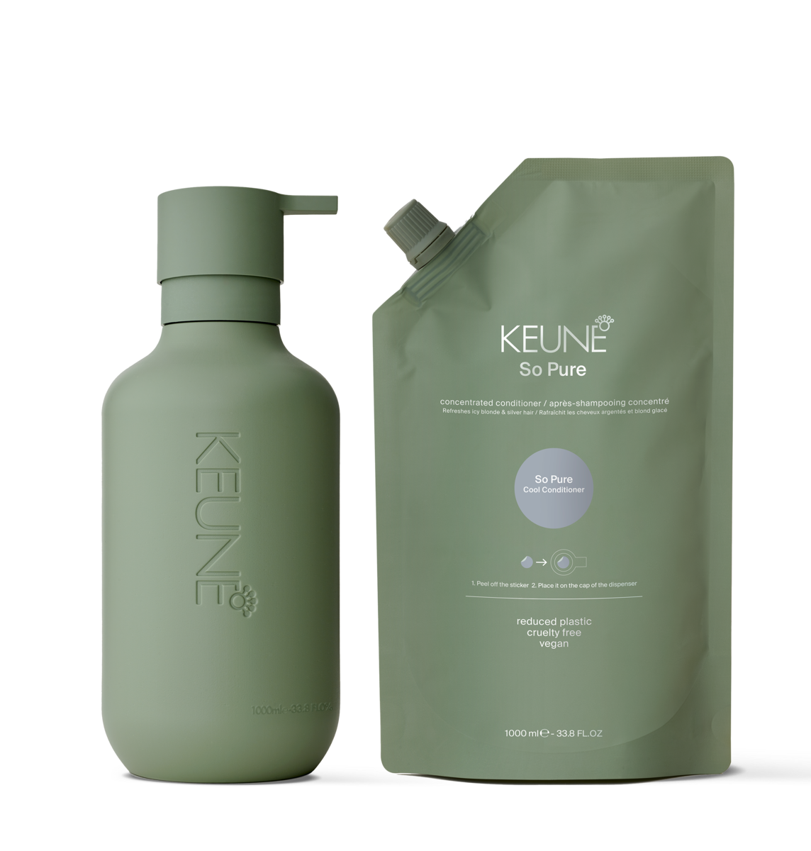keune So Pure Cool Conditioner Refill - 1000ml
