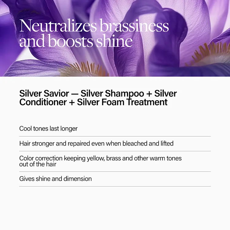Keune Silver Savior Shampoo + Conditioner ürün görseli 2