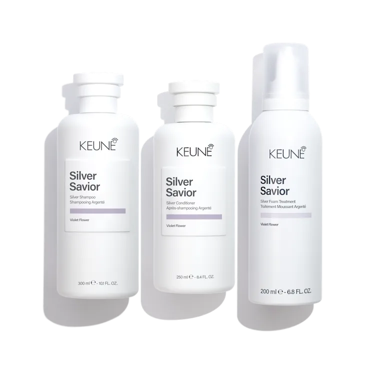 Keune Silver Savior Shampoo + Conditioner ürün görseli