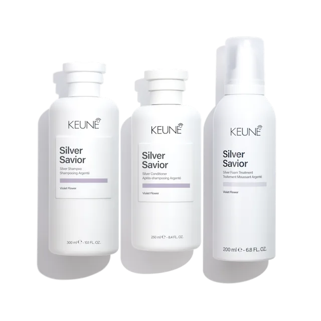 Keune Silver Savior Shampoo + Conditioner – product image
