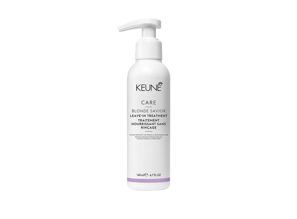 Image of pump bottle Keune Care Blonde Savior Leave-in