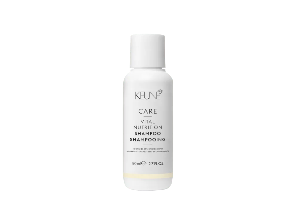 Foto van travel size flesje Keune Care Vital Nutrition Shampoo