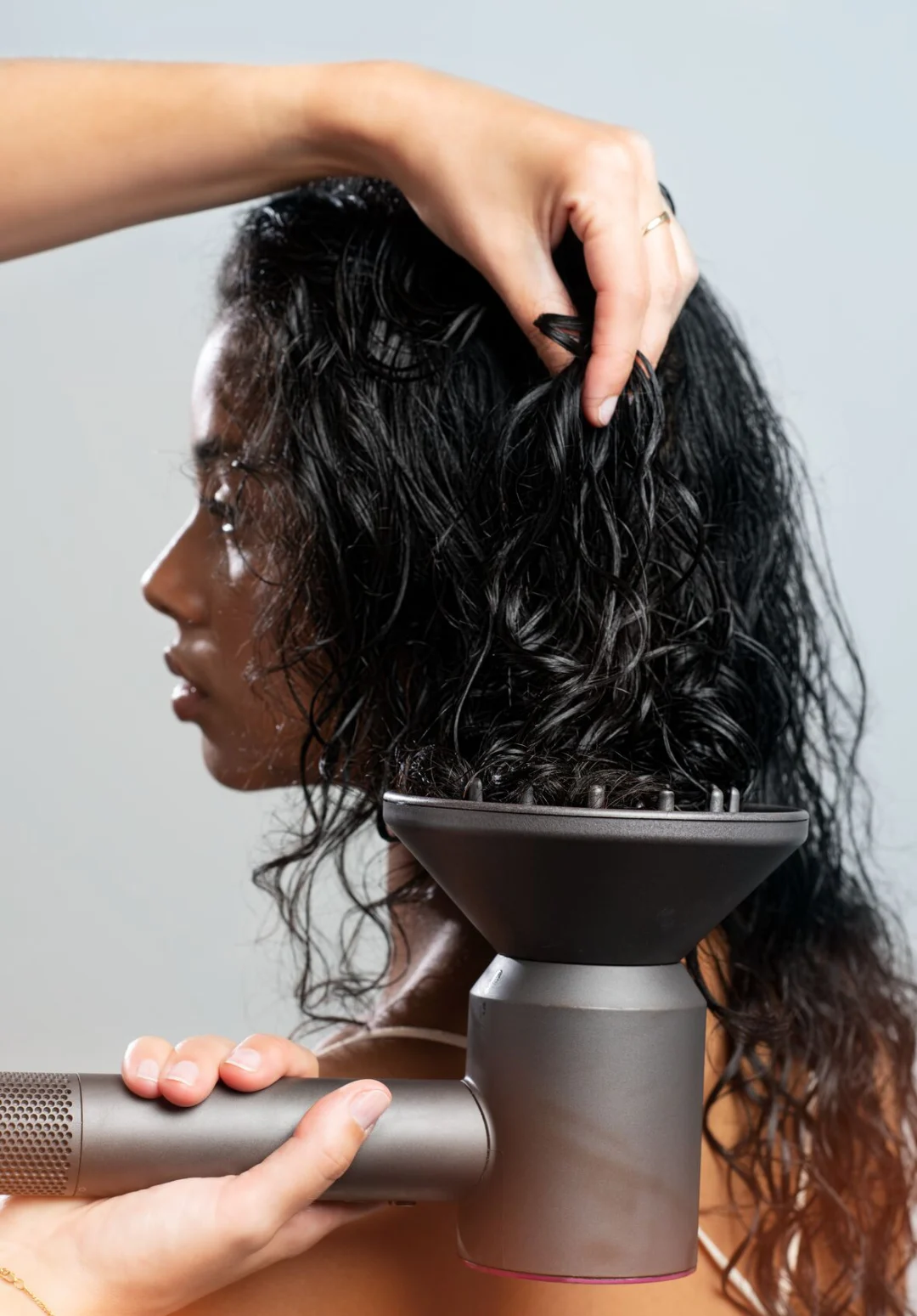 Image of blow dryer for more volume