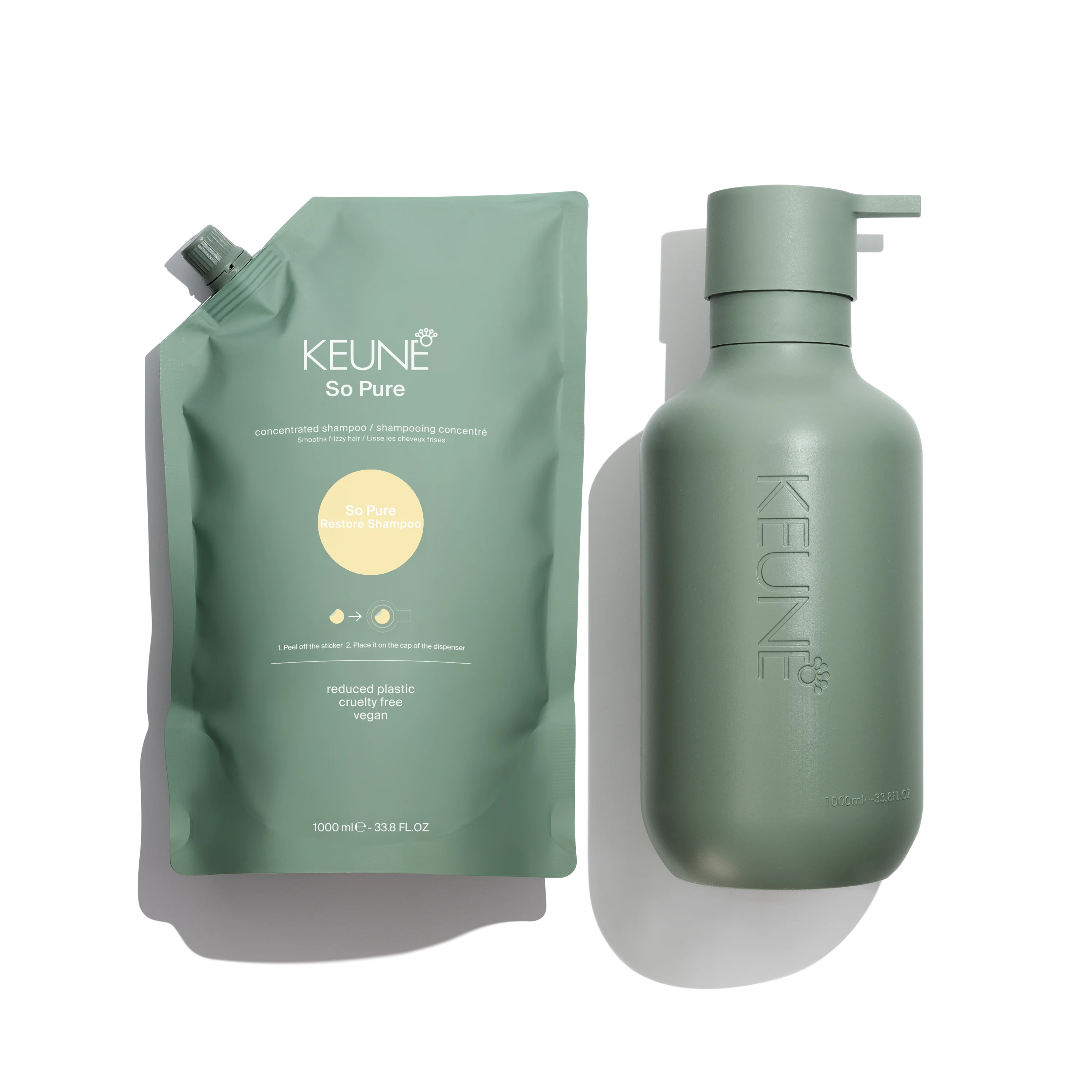 So Pure Bundle - Restore Shampoo - 1000ml