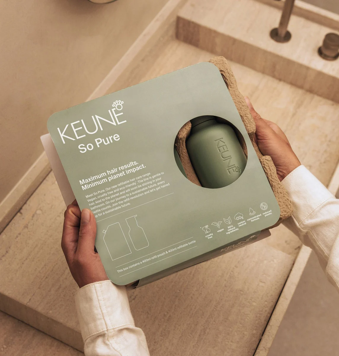 Media - Keune So Pure Care presentation box
