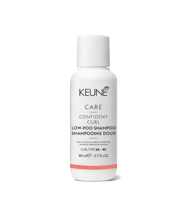 Image of bottle Keune Care Confident Curl Low-Poo Shampoo travel sizes