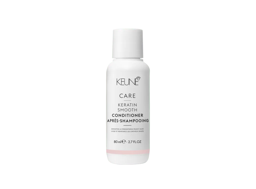 Image of travel size bottle Keune Care Keratin Smooth Conditioner