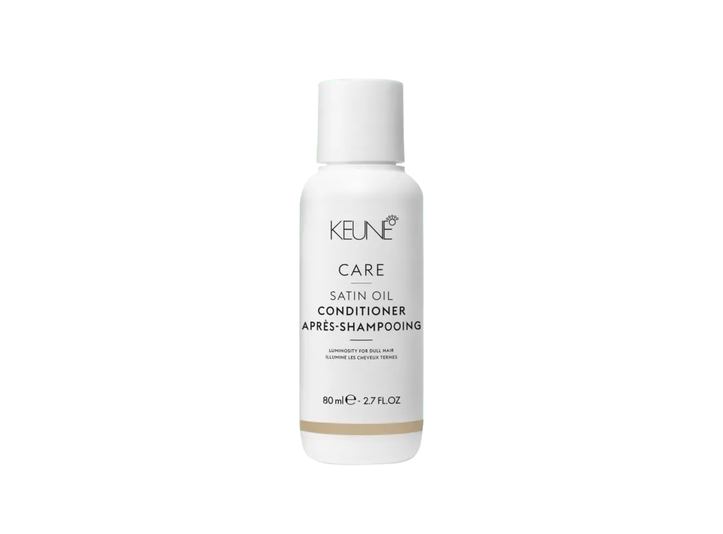 Foto van travel size flesje Keune Care Satin Oil Conditioner