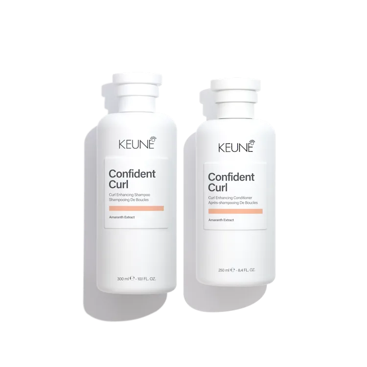 Keune Confident Curl Shampoo + Conditioner ürün görseli