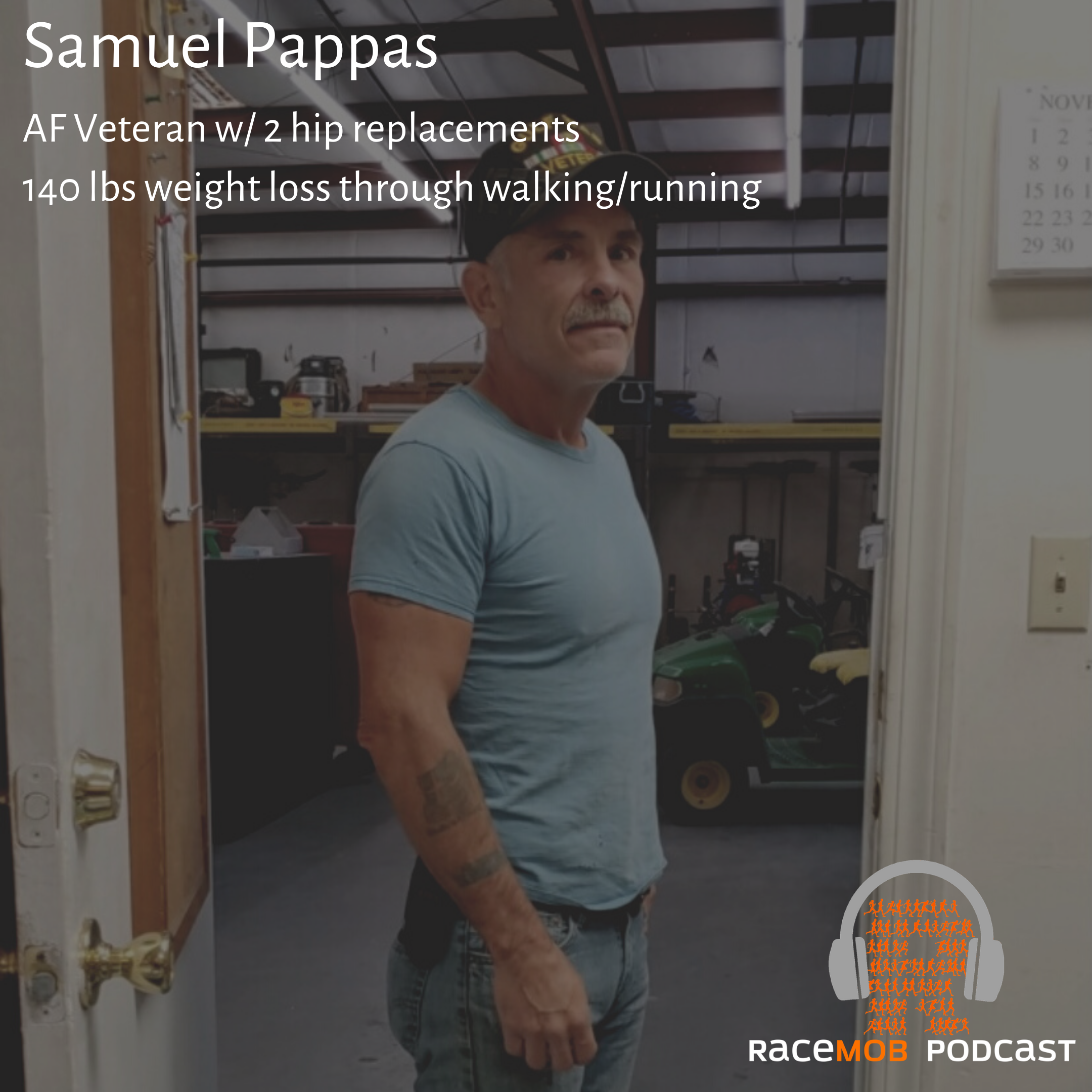 Running After Hip Replacements - a 140 lbs weight-loss journey with Samuel Pappas