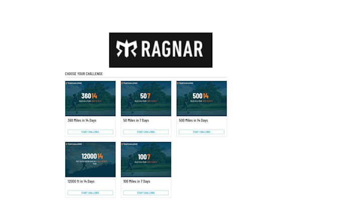 Ragnar Team Challenge