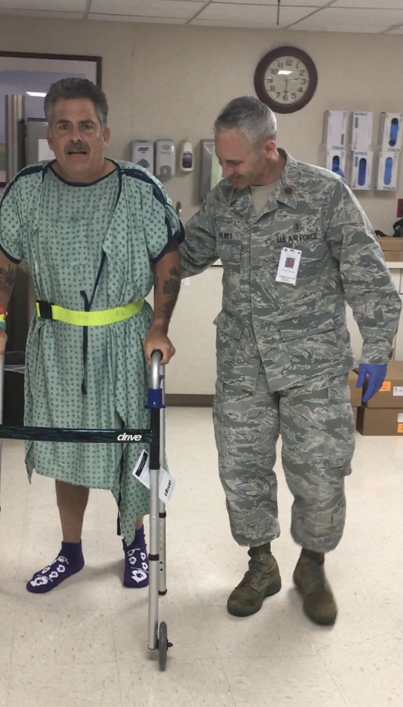 Samuel Pappas After Hip Surgery