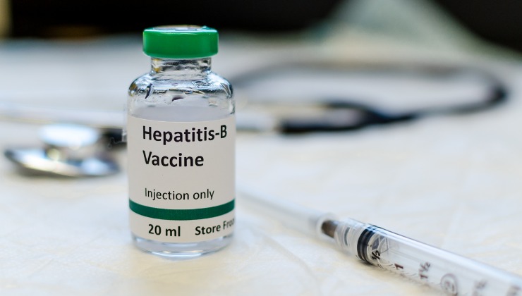 Hepatitis B vaccine.