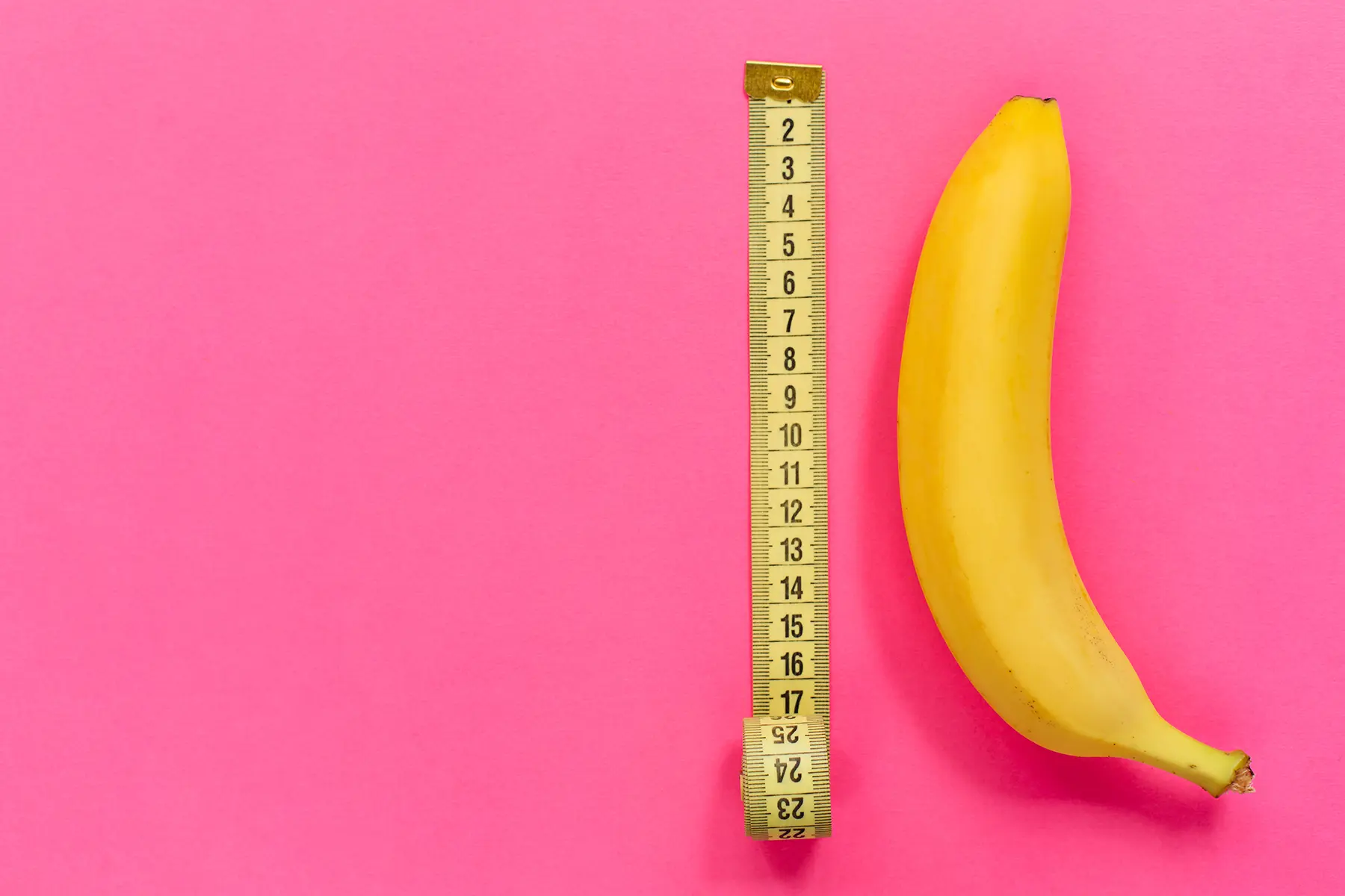 Measuring banana