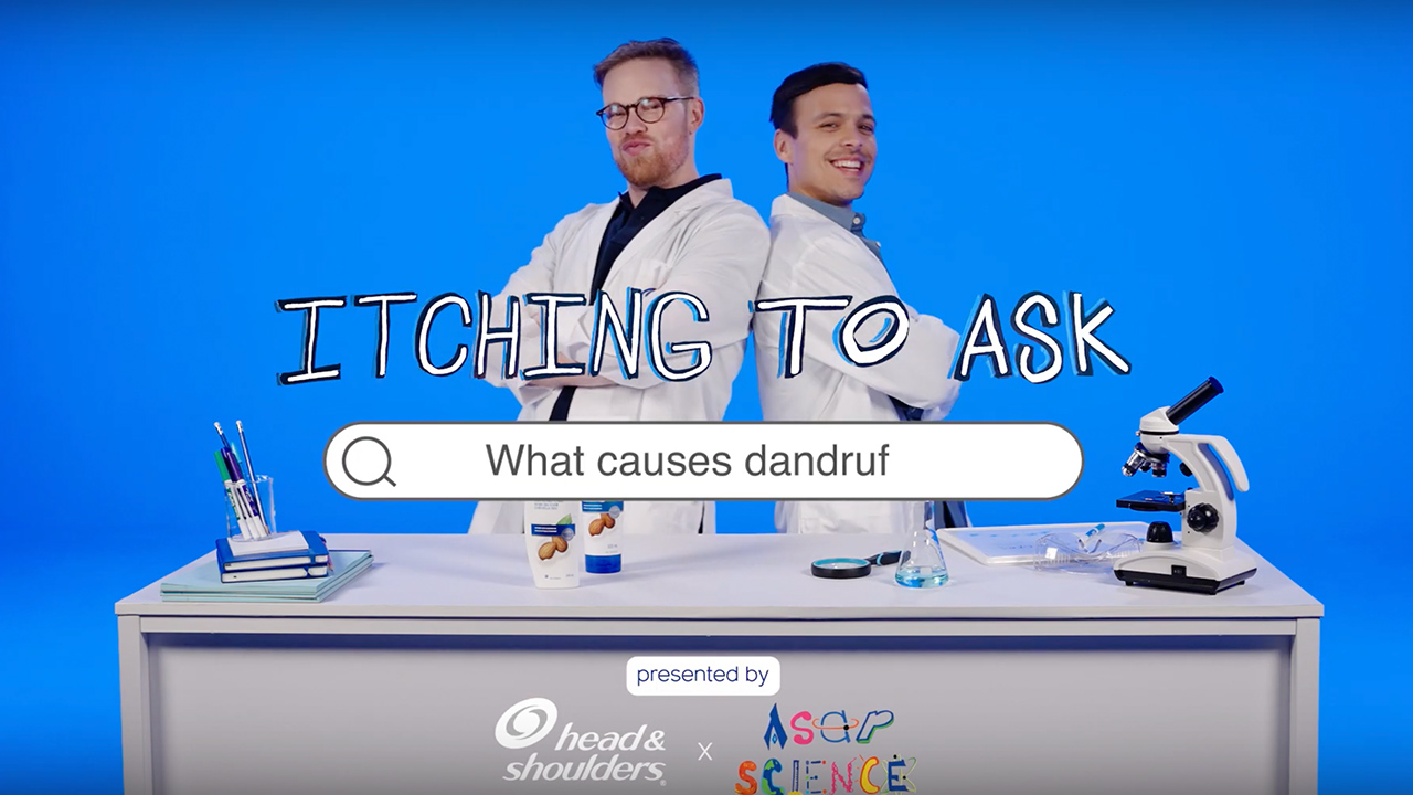 What causes dandruff?