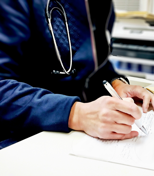 healthcare-worker-notes-in-patients-file